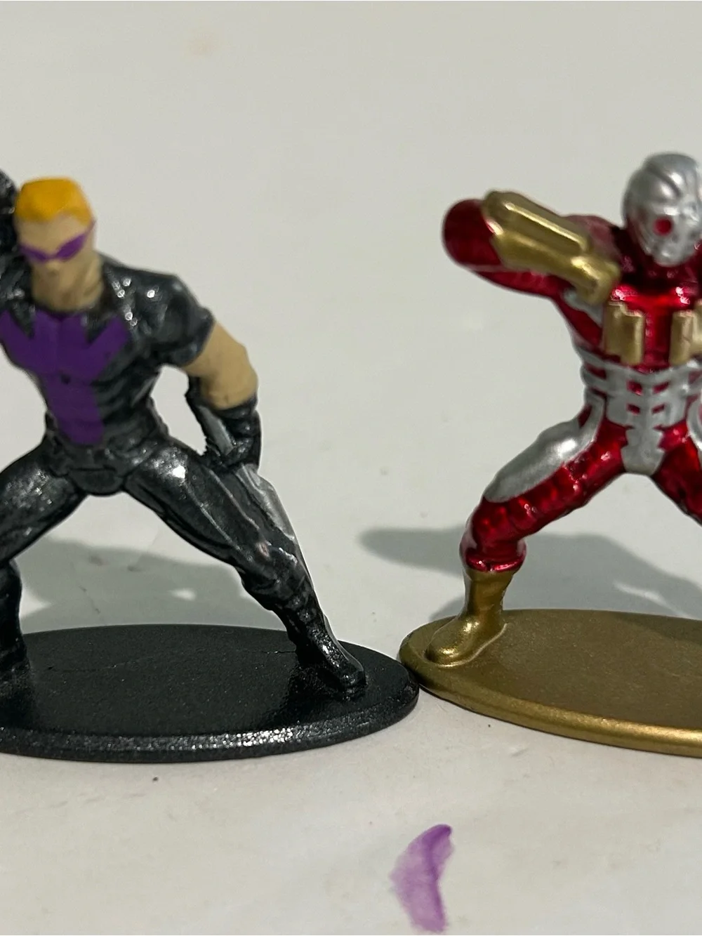 Jada Marvel /DC Comics Nano Metalfigs Mini-Figures Lot of 9 Hulk  Figurines